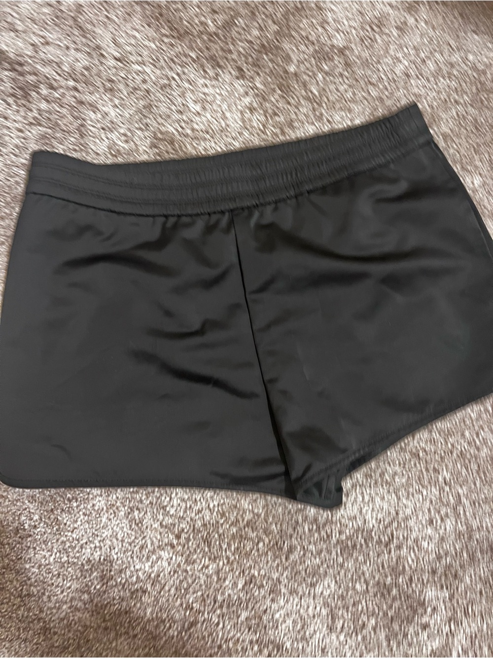T by Alexander Wang Black Athletic Shorts with Elastic Waist